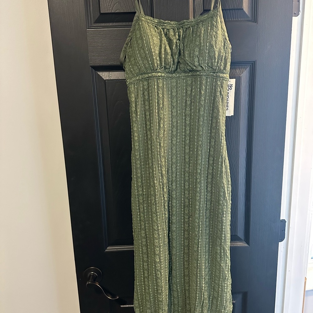 Green Lacey dress NWT